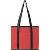 Branded Promotional NON WOVEN FOLDING CAR ORGANIZER in Red Bag From Concept Incentives.