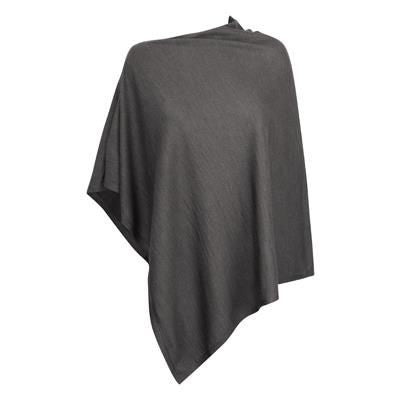 Branded Promotional LADIES FINE KNIT PONCHO Jumper From Concept Incentives.