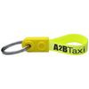 Branded Promotional AD-LOOP ¬Æ MINI ¬†KEYCHAIN in Yellow Keyring From Concept Incentives.