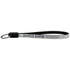 Branded Promotional AD-LOOP ¬Æ JUMBO KEYRING CHAIN in Black Solid Keyring From Concept Incentives.