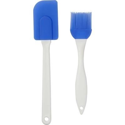 Branded Promotional KITCHEN UTENSIL SET in Pale Blue Kitchen Utensil Set From Concept Incentives.