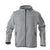 Branded Promotional HARVEST RICHMOND HEAVY KNIT FLEECE JACKET in Grey Fleece From Concept Incentives.