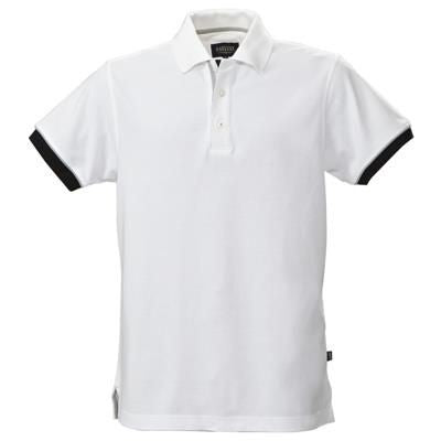 Branded Promotional MENS ANDERSON PIQUE POLO SHIRT with Yarn Dyed Collar Polo Shirt From Concept Incentives.