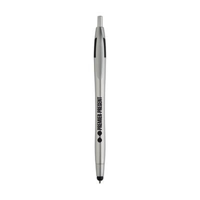 Branded Promotional PALITO TOUCH SCREEN STYLUS BALL PEN in Silver Pen From Concept Incentives.