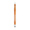 Branded Promotional PALITOTOUCH TOUCHPEN in Orange Pen From Concept Incentives.