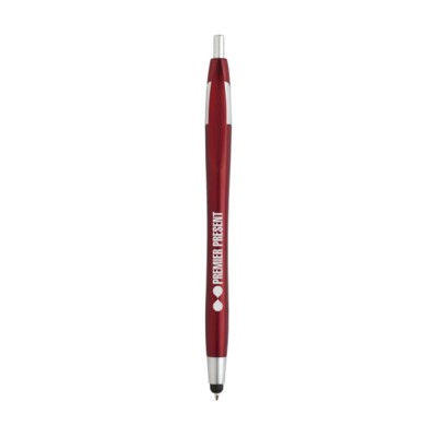 Branded Promotional PALITOTOUCH TOUCHPEN in Red Pen From Concept Incentives.