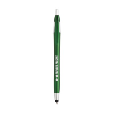 Branded Promotional PALITOTOUCH TOUCHPEN in Green Pen From Concept Incentives.