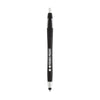 Branded Promotional PALITOTOUCH TOUCHPEN in Black Pen From Concept Incentives.