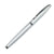 Branded Promotional CONGRESS ROLLERBALL PEN in Silver Pen From Concept Incentives.