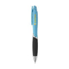 Branded Promotional LOGAN PEN in Light Blue Pen From Concept Incentives.