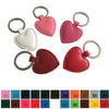 Branded Promotional HEART SHAPE KEYRING FOB BELLUNO HEART SHAPE KEYRING FOB Keyring From Concept Incentives.