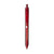 Branded Promotional BOTTLEPEN RPET PEN in Red Pen From Concept Incentives.