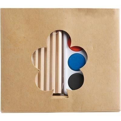 Branded Promotional COLOURING PENCIL AND PAINT SET Colouring Set From Concept Incentives.