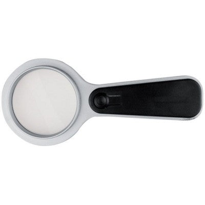 Branded Promotional GLOUCESTER LED LIGHT UP MAGNIFIER GLASS in Black Magnifier From Concept Incentives.