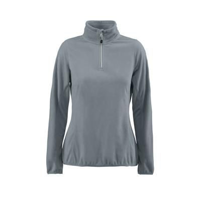 Branded Promotional RAILWALK LADIES MICROFLEECE HALF ZIP SWEATER Fleece From Concept Incentives.