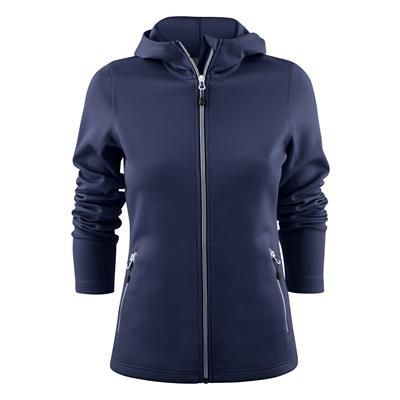 Branded Promotional LAYBACK LADIES AIR LAYER HOOD JACKET in Stretch Fabric Jacket From Concept Incentives.