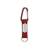 Branded Promotional KEYTEX CARABINER HOOK in Red Keyring From Concept Incentives.