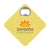 Branded Promotional COASTER OPENER in Yellow Fridge Magnet From Concept Incentives.