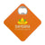 Branded Promotional COASTEROPENER in Orange Fridge Magnet From Concept Incentives.