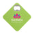 Branded Promotional COASTEROPENER in Lime Fridge Magnet From Concept Incentives.