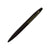 Branded Promotional BLADE BALL PEN RUBBER GOLD in Black & Gold Pen From Concept Incentives.