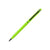 Branded Promotional SKINNY TOUCH BALL PEN in Lime Pen From Concept Incentives.