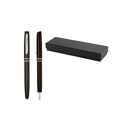 Branded Promotional BALL PEN AND ROLLERBALL PEN SET Pen Set From Concept Incentives.