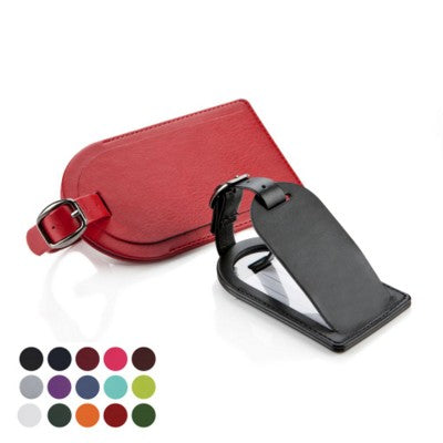 Branded Promotional BELLUNO PU LUGGAGE TAG Luggage Tag From Concept Incentives.