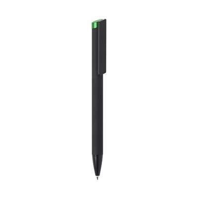 Branded Promotional TOUCH BALL PEN with Black Body & Bright Colours Pusher Pen From Concept Incentives.