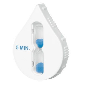 Branded Promotional SHOWERTIMER in White Shower Timer &amp; Thermometer From Concept Incentives.