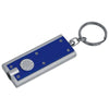 Branded Promotional BATH PLASTIC KEYRING TORCH LIGHT LIGHT in Blue Torch From Concept Incentives.