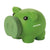 Branded Promotional PIGGYBANK MONEY BOX in Green Money Box From Concept Incentives.