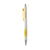 Branded Promotional GROOVE PEN in Yellow Pen From Concept Incentives.