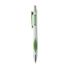 Branded Promotional GROOVE PEN in Green Pen From Concept Incentives.