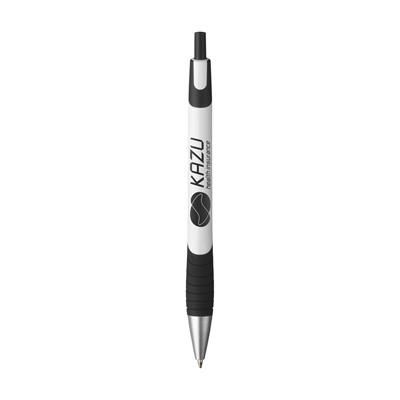 Branded Promotional TIMOTHY PEN in White Pen From Concept Incentives.