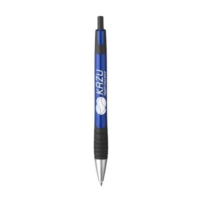 Branded Promotional TIMOTHY PEN in Dark Blue Pen From Concept Incentives.