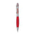 Branded Promotional BRIGHTCOLOR RETRACTABLE METAL BALL PEN in Red Pen From Concept Incentives.