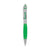 Branded Promotional BRIGHTCOLOR RETRACTABLE METAL BALL PEN in Green Pen From Concept Incentives.