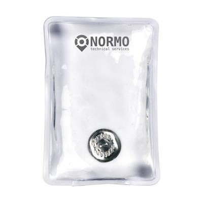 Branded Promotional HEAT PAD WARM PAD in Clear Transparent Hot Pack From Concept Incentives.