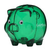 Branded Promotional PIGGYSAFE in Green Money Box From Concept Incentives.