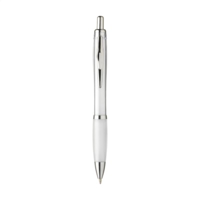 Branded Promotional ATHOS PEN in White Pen From Concept Incentives.