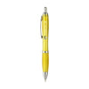 Branded Promotional ATHOS PEN in Yellow Pen From Concept Incentives.