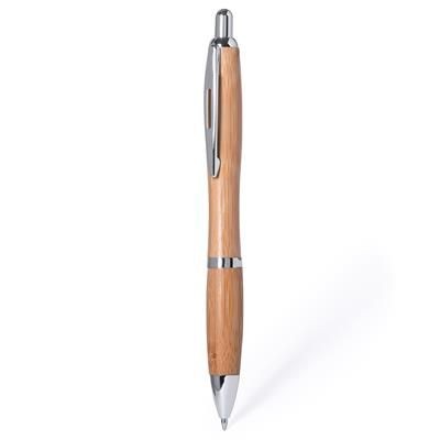 Branded Promotional BAMBOO JUMBO REFILL BALL PEN Pen From Concept Incentives.