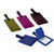 Branded Promotional GRAINED LEATHER RECTANGULAR LUGGAGE TAG Luggage Tag From Concept Incentives.