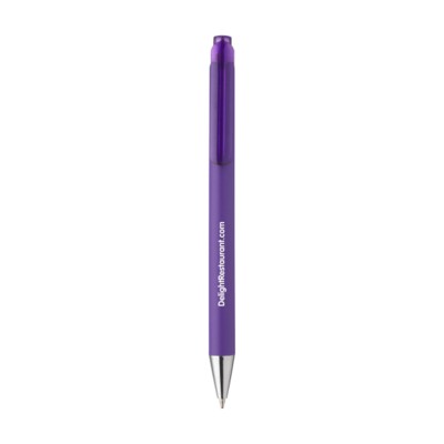 Branded Promotional BONNO PEN in Purple Pen From Concept Incentives.