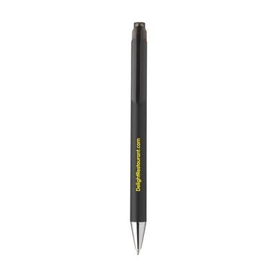 Branded Promotional BONNO PEN in Black Pen From Concept Incentives.