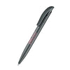 Branded Promotional SENATOR CHALLENGER POLISHED PLASTIC BALL PEN in Anthracite Grey Pen From Concept Incentives.