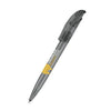 Branded Promotional SENATOR CHALLENGER FROSTED PLASTIC BALL PEN in Cool Grey 9 Pen From Concept Incentives.