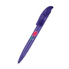 Branded Promotional SENATOR CHALLENGER FROSTED PLASTIC BALL PEN in Purple Pen From Concept Incentives.