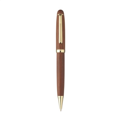 Branded Promotional NOSTALGIE WOOD PEN in Wood Pen From Concept Incentives.